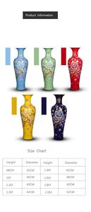 <span class=keywords><strong>Vase</strong></span> à fleurs en céramique de grande taille de 2 mètres, <span class=keywords><strong>vase</strong></span> à fleurs haut de gamme, <span class=keywords><strong>vase</strong></span> décoratif pour le sol, vente en gros - Product Image 6