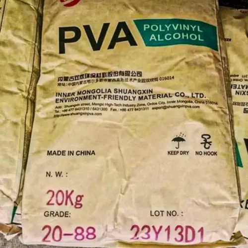 088-50 pva 24-88 shuangxinブランド高品質工業用ポリビニールアルコールpvaセメントと接着剤用