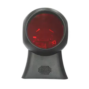 1D 红灯条码扫描仪自动感应免提全向激光扫描器