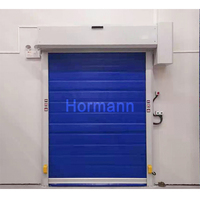 Hormann Production d'isolants de stockage frigorifique de haute qualité PVC à obturation rapide noyau de nacelle de porte isolation coton