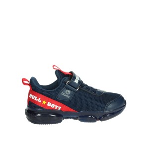 Dnal2130 blu elettrico Sneakers basse per bambini ha portato le scarpe sportive illuminate con Logo per l'autunno che cammina scarpe leggere per bambini - Product Image 4