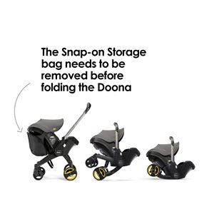 Sac de rangement compatible avec le siège auto pour bébé, sac organisateur en polyester résistant à l'eau et sac à dos portable pour les voyages de bébé - Product Image 3