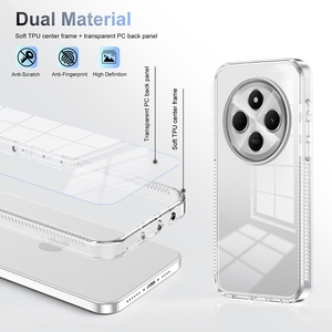 Coque de téléphone portable acrylique Transparent TPU 2.5MM coque de téléphone transparente pour Xiaomi Redmi 14C 4G Note 13 <span class=keywords><strong>Pro</strong></span> Plus A3 X5 X5 <span class=keywords><strong>Pro</strong></span> - Product Image 5