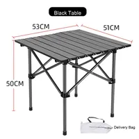 Faltbarer Camping Tisch-Leichtes Bastel design | Tragbares Geschenk für Wanderer, Outdoor-Sport begeisterte | Promo-Artikel
