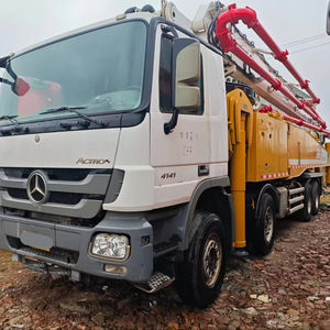 Camion pompe à béton d'occasion Zoomlion 62m à moteur diesel à vendre à Shanghai - Product Image 1