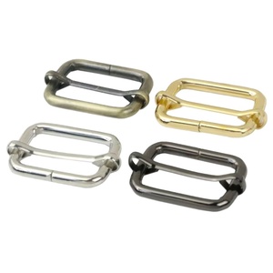 Hebillas Deslizantes Rectangulares de Metal Ajustables de 50 mm para Collares de Perro, Accesorios y Piezas Especiales para Bolsos - Product Image 1
