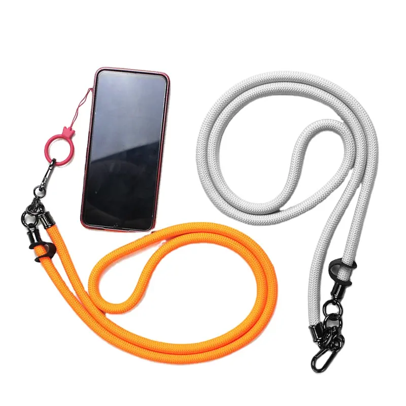 Detachable Phone Cover Holder Crossbody Shoulder Hanging Cord Neck Polyester Lanyard Rope Mobile Cell Phone Case Strap