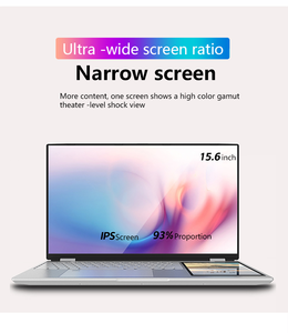 Powertimes Nhà máy cung cấp New Dual Màn hình hiển thị 15.6 inch + 7 inch màn hình cảm ứng LCD IPS vẽ máy tính xách tay Intel n5095 DDR4 - Product Image 5