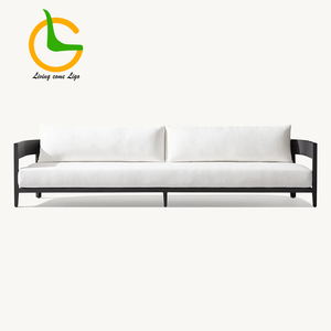 حديقة للفناء الخارجي الفاخر مجموعة فناء خارجي من الألومنيوم أثاث حديقة مسند للقدمين - Product Image 6