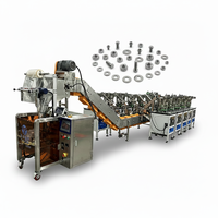 Machine d'emballage d'accessoires de quincaillerie, solution d'emballage personnalisée pour quincaillerie/machine de comptage et d'emballage de vis, machine d'emballage en sachet