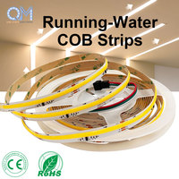 Bande LED COB 24V WS2811 3000K 4000K 6500K pour décoration intérieure, effet de poursuite sur escalier, bande LED COB linéaire flexible