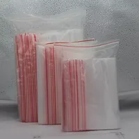 Sachet Doypack PE transparent de haute qualité, refermable à fermeture éclair, recyclable, avec logo personnalisé, pour emballage de sucre