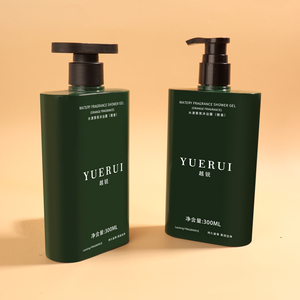YUERUI ขวดแชมพูดูแลเส้นผมสำหรับสัตว์เ<span class=keywords><strong>ล</strong></span>ี้ยงขนาด300มล. ทรงแบน<span class=keywords><strong>ปั๊ม</strong></span>เจ<span class=keywords><strong>ล</strong></span>โลชั่นอาบน้ำคุณภาพสูง - Product Image 5