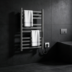 Sèche-serviettes intelligent WiFi au design moderne MS11PRO, chauffage rapide, rail en fibre de carbone avec contrôle à distance par application et protection anti-brûlure - Product Image 1