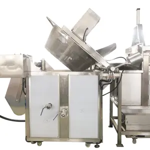 Full Automatic Industrial Snacks Potato Chips Batch Fryers