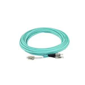 Großhandel Glasfaser-Patchkabel LC/UPC zu FC/UPC OM4 2,0mm 0,5 m Länge Benutzer definiertes Duplex-Patchkabel