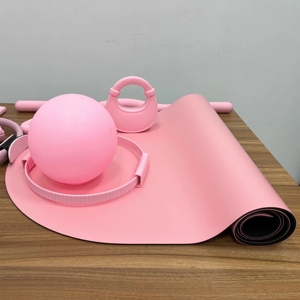 Set de Yoga y Pilates Personalizado: Barra de Pesas, Barra de Equilibrio, Mancuernas de Silicona, Anillo de Potencia, Accesorios para Esterilla de Yoga, Bloques de Yoga con Logotipo, Anillo Circular - Product Image 1