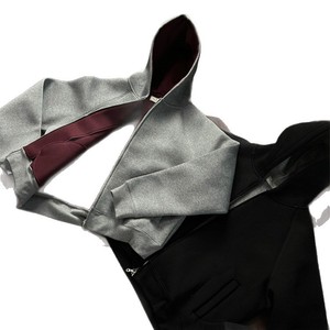 Chaqueta Cárdigan Corta con Capucha para Hombre, Estilo Informal, para Primavera y Otoño, 350 g, Versión Cuadrada, Color Rojo <span class=keywords><strong>Imperial</strong></span>, con Cremallera Interior - Product Image 5