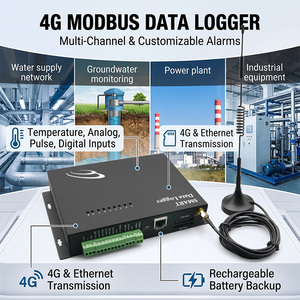 เครื่องบันทึกข้อมูล 4G แบบไร้สาย พร้อมระบบจัดเก็บข้อมูลบนคลาวด์ สำหรับบันทึกอุณหภูมิ ความชื้น และความดัน แบบไม่ใช้กระดาษ - Product Image 1