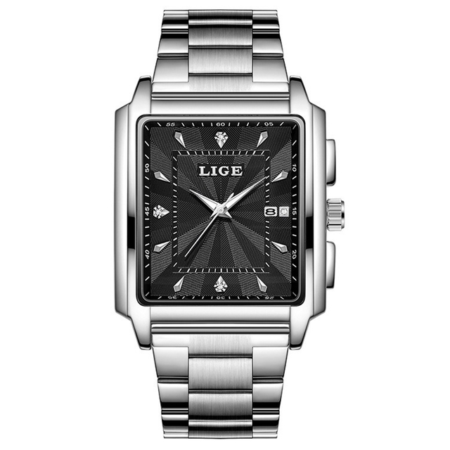Wholesale Custom Logo OEM New 89121 Fashion Luxury Sport Men's Watch Stainless Steel Stra Waterproof Business Wristwatch for Man