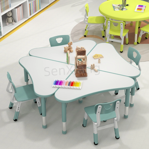 Chất Lượng Cao Modular Kết Hợp Bảng Tam Giác Hình Dạng Trẻ Em Đồ Nội Thất Bảng Cho Trẻ Em Lớp Học Phòng Chơi Thư Viện - Product Image 3