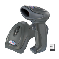 Escáner de Código de Barras 1D Inalámbrico Syble 5066R, Lector de Códigos de Barras 1D Portátil, 2.4G, CMOS