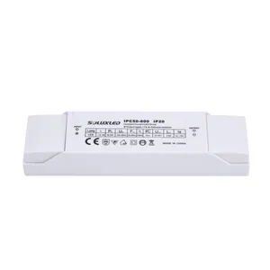 LED Driver 50W 600mA IP20 Flicker Free Ac To Dc Led Transformer For 600x600 Panel Light