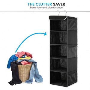 Hot Selling Stylish Design Durable Dustproof Organizer Hanging Wall Storage Pockets With 6 Side Mesh Bags - Product Image 6