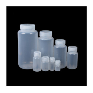 Botella de Reactivo de Boca Ancha Transparente de PP de Beikang Biotechnology, 8ml, 15ml, 30ml, 60ml, 125ml, 250ml, 500ml, 1000ml, Vial para Muestras - Product Image 4