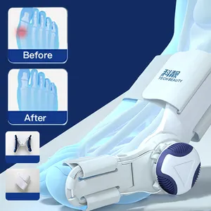 医疗用品3d旋钮可调拇趾囊肿矫正器夜曲凝胶矫正器足趾