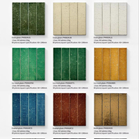 Carreaux muraux en céramique 60x240mm avec texture imitation brique, résistants aux acides et antidérapants pour crédences de cuisine et salle de bain modernes