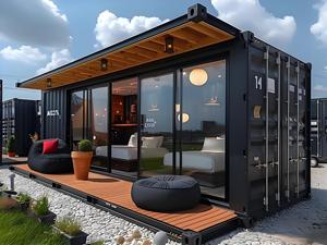 Nhà CONTAINER thép hiện đại 20ft/40ft thiết kế thoáng khí - Product Image 3