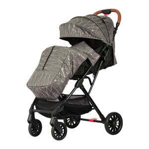 Cochecito de Bebé Md GK01 con Marco de Hierro, Ruedas EVA de 6 Pulgadas Delanteras y 8 Pulgadas Traseras, Giro de 360 Grados, Plegado en un Solo Paso, Freno, para Trotar, 20 kg, 0-3 Años - Product Image 4