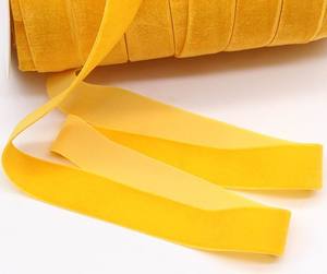 Nhà máy trực tiếp một mặt đàn hồi nhung Webbing vành đai 3-50mm xương cá tùy chỉnh Logo dệt vải dây cung đổ xô thiết kế - Product Image 3