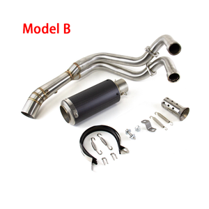 YZF <span class=keywords><strong>R7</strong></span> 2021-2025 pour Yamaha <span class=keywords><strong>MT</strong></span>-<span class=keywords><strong>07</strong></span> système entier tuyau d'échappement embouts de silencieux en carbone - Product Image 2