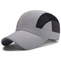 Gorra de Béisbol 100% Personalizada con Logotipo Bordado o Impreso, Transpirable, Impermeable, de Secado Rápido, con Protección Solar para Correr al Aire Libre, de Fábrica