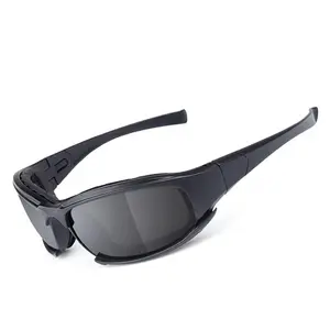 X7 lunettes tactiques Anti-buée de 3 lentilles interchangeables lunettes de soleil polarisées lunettes de tir