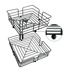 <b>Kitchen</b> Standing Type Modern Stainless Steel Rectangle Towel <b>Storage</b> <b>Rack</b> Non-folding Disassembly - Product Image 3