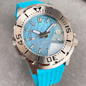 Tandorio 42mm montres monstres automatiques pour hommes cadran MOP NH35A 20BAR AR saphir 3.8 heures montres mécaniques lumineuses pour hommes - Product Image 2