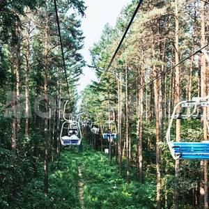 Outdoor Seilbahn Seilbahn Seilbahn Manege Luft seilbahn Hänge stuhl für Spaß und Abenteuer - Product Image 6