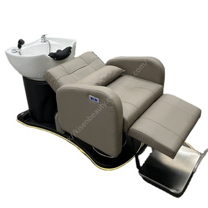 Kisen Lavacabezas Reclinable para Peluquería y Spa, con Masaje, el Mejor Sillón de Lavado de Cabello para Salón - Product Image 1