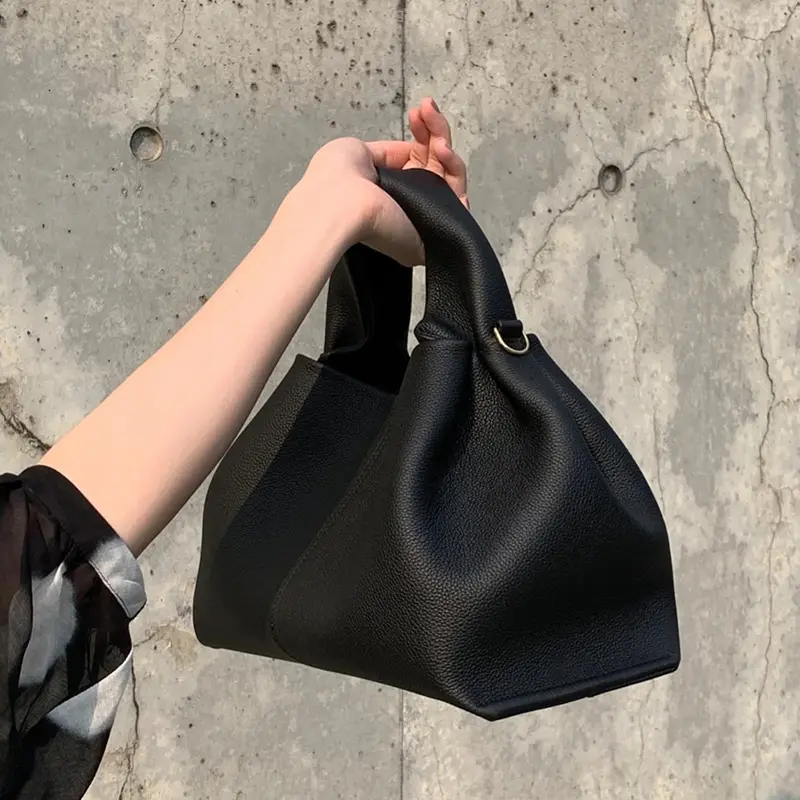 Moda marka kadın çanta 2023 lüks Lychee baskı Tote çanta yüksek kalite PU deri omuz çantaları