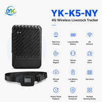 K5-NY 10000mAh Traceur GPS étanche à aimant puissant pour bétail, moutons, chevaux avec collier en nylon