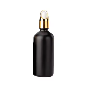 Black Glass Dropper Essential Oil <b>Bottle</b> 5ml/<b>10ml</b>/15ml/20m/l30ml/50ml/100ml Essence <b>Bottle</b> Cosmetics Glass <b>Bottle</b> - Product Image 3