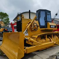 Bulldozer Caterpillar D6 D5 GC d'occasion, faible nombre d'heures, pompe à chenilles, moteur puissant, robuste, pour l'agriculture