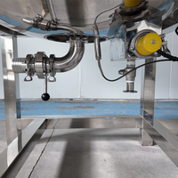 Mélangeur de savon en acier inoxydable, homogénéisateur liquide, mélangeur à cisaillement élevé pour la production de détergents, shampoings et savons