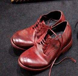 <span class=keywords><strong>รองเท้า</strong></span>หนังทำมือสไตล์อังกฤษย้อนยุค <span class=keywords><strong>พื้น</strong></span>หนา ลุคเก่า สำหรับผู้ชาย - Product Image 5