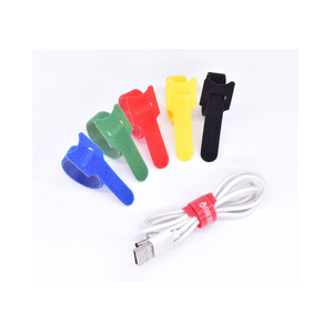 Grosir pita Vel-cro harga langsung pabrik tali manajemen kabel pembungkus kabel nilon kait dan pita <span class=keywords><strong>Loop</strong></span> - Product Image 3