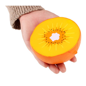 Kiwi Shaped PU Foam Fidget Toy with Slow <b>Rebound</b> for 2-4 Year Olds Unisex - Product Image 4