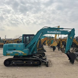 รถขุด SUNWARD SWE90E SWE90 9T มือสองราคาถูก ผลิตในจีน ชั่วโมงการใช้งานต่ำ รถแทรกเตอร์ขนาดเล็ก จัดส่งรวดเร็ว รถขุดไฮดรอลิก CE/EPA - Product Image 4